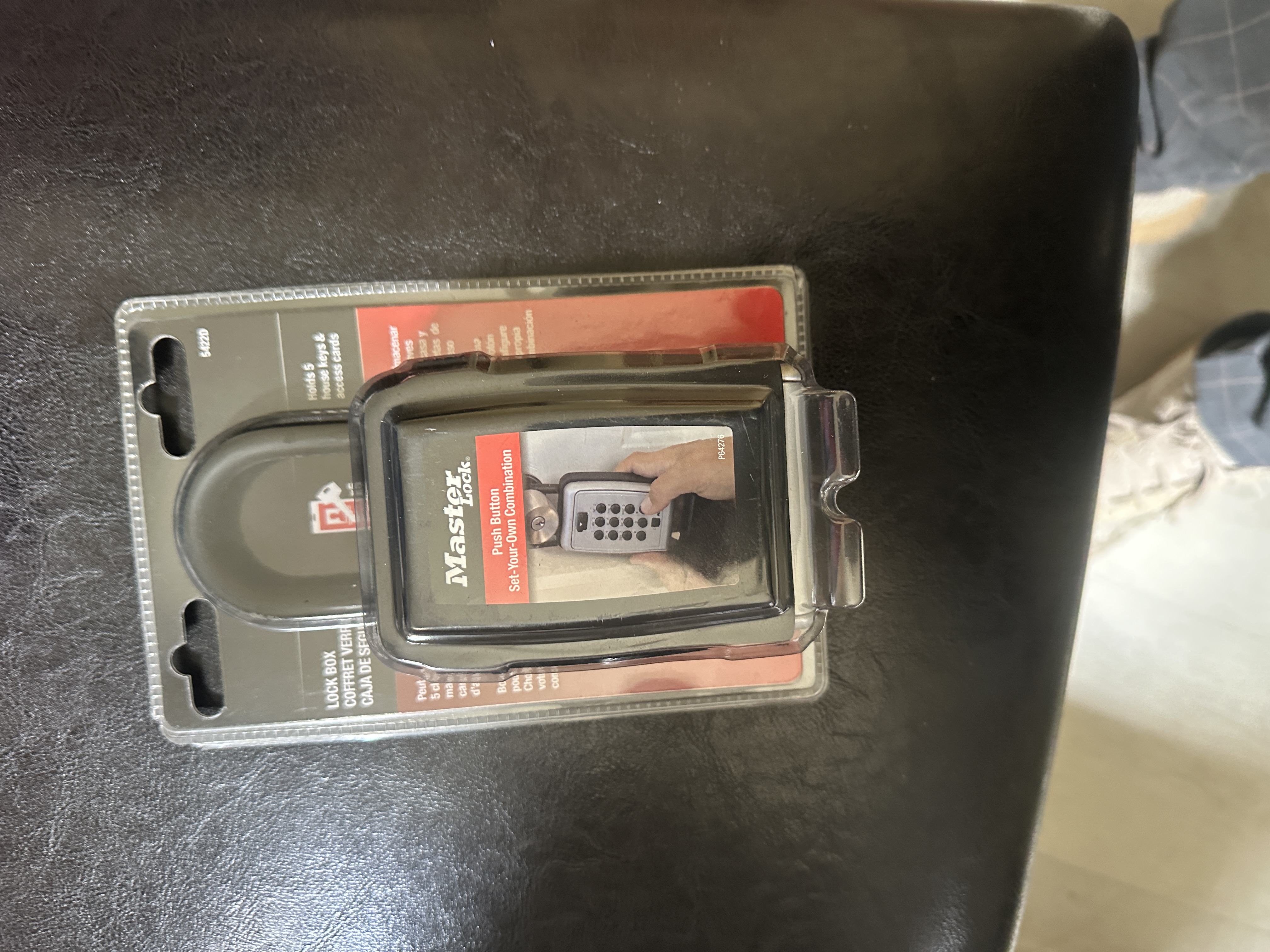 Master Lock Portable Key Lock Box – Push Button Combination Safe